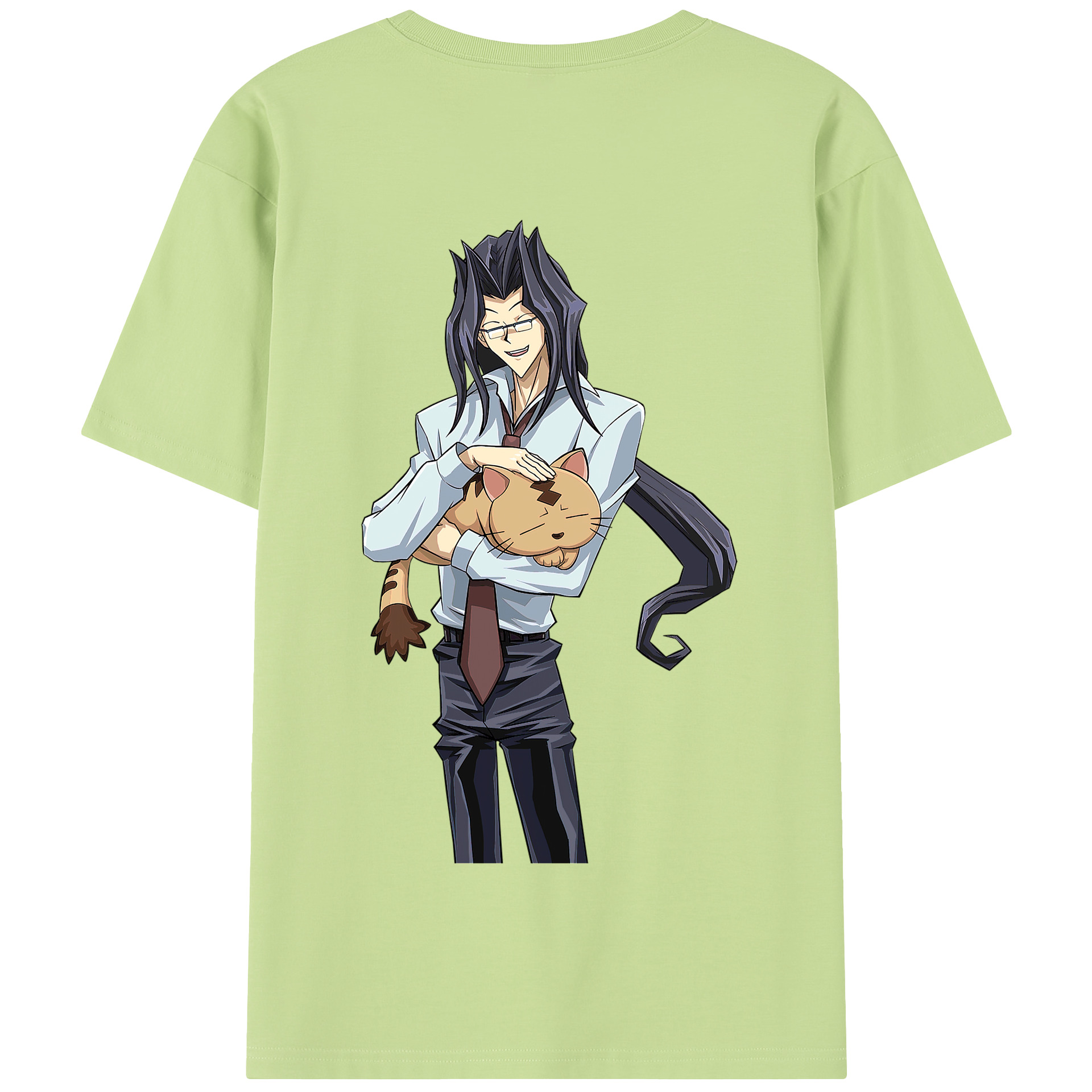 （画像用） 遊☆戯☆王 Yu-Gi-Oh! 綿100％半袖Tシャツ（背面プリント）
